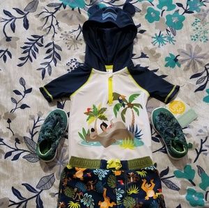 Disney Jungle Book Toddler Swimsuit Set